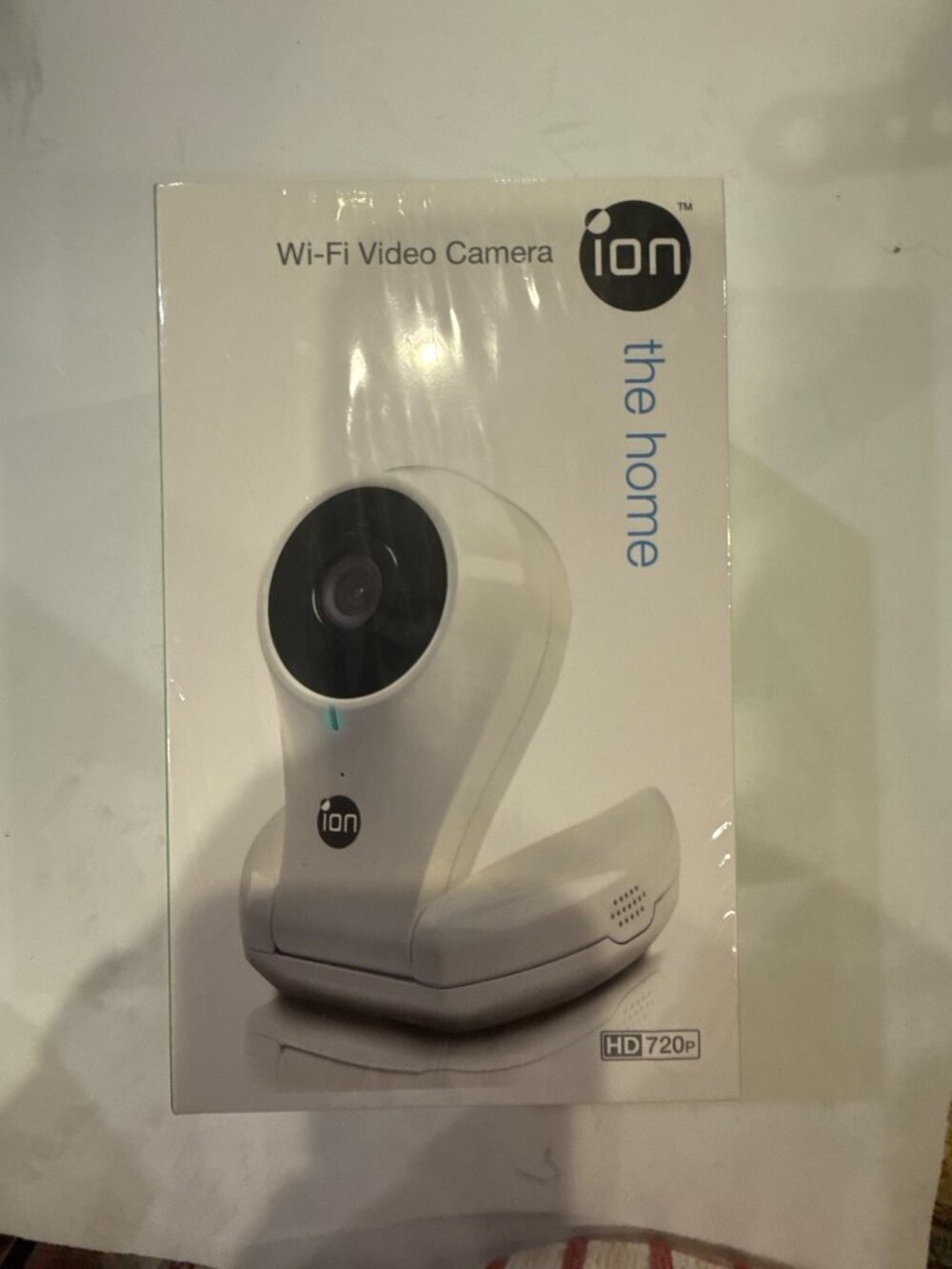 iON The Home Wi-Fi Video Camera HD 720P Two-Way Audio Night & Day Streaming